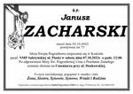 Nie żyje Janusz Zacharski. Były siatkarz KSZO zmarł w wieku 77 lat