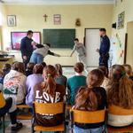 Bezpieczne Ferie - spotkanie uczniów z dzielnicowymi