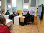 Dzielnicowy na spotkaniu z rodzicami