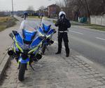 Ostrowiecka drogówka na motocyklach