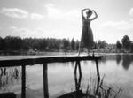 Fotografia otworkowa Mirosława Radomskiego na wystawie w Galerii Fotografii MCK