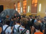 Plametobus, czyli przenośne planetarium pojawiło się w ostrowieckim THM-ie