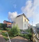 Pożar przy Zygmuntówce. Palił się dom jednorodzinny