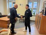 Szef ostrowieckich policjantów podziękował za wzorową postawę obywatelską