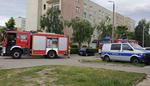 Pożar w bloku na osiedlu Rosochy. Spalił się pokój na czwartym piętrze