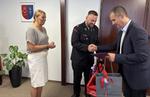 Strażak OSP uratował życie dziewczyny po próbie samobójczej. Władze powiatu postanowiły go wyróżnić