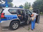 Dzieci z wizytą na Komisriacie Policji w Kunowie