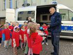 Wycieczka przedszkolaków w ostrowieckiej komendzie