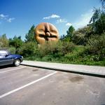 Dawny Ostrowiec || Rzeźba Słońca na Osiedlu Słonecznym - Muzeum Historyczno - Archeologiczne w Ostrowcu Świętokrzyskim