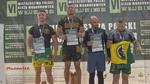 Ogn. Adrian Sejdziński z medalami  mistrzostw w jiu-jitsu