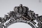 Oprawa lustra - Muzeum Historyczno - Archeologiczne w Ostrowcu Świętokrzyskim